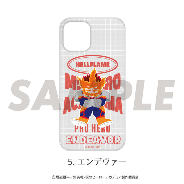 『僕のヒーローアカデミア』全機種対応ハードタイプスマホケース 05.エンデヴァー